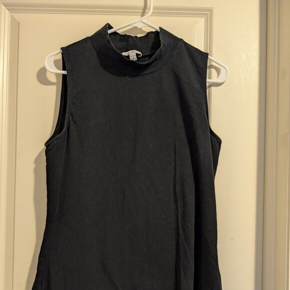 Standard James Perse black mock neck tank size 4 XL - Picture 1 of 5